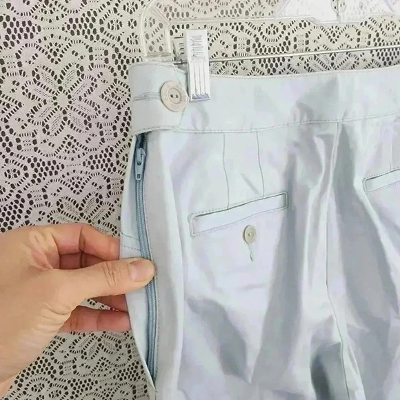 Eddie Bauer Mercer Fit Chino Light blue women's pants 8 - Picture 4 of 8